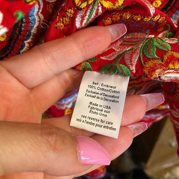 Caroline Constas Irene peplum top M NWT - Picture 10 of 12